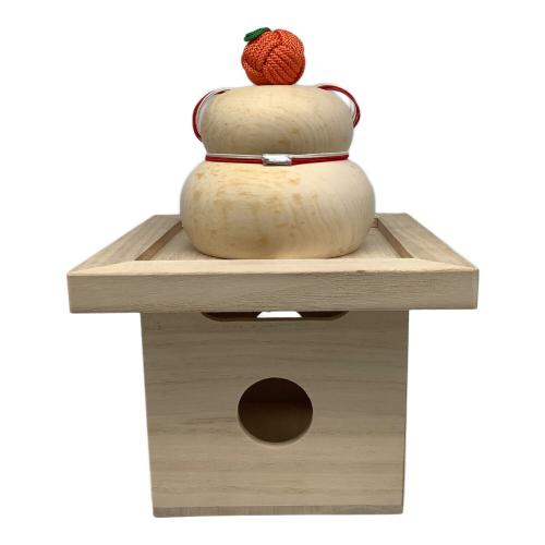 中川政七商店 (ナカガワマサシチショウテン) 木製鏡餅大