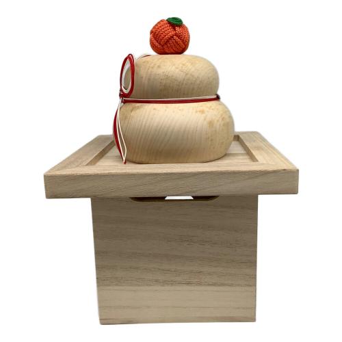 中川政七商店 (ナカガワマサシチショウテン) 木製鏡餅大