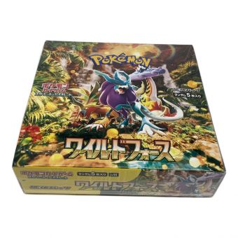 ポケモンカード 未開封品 シュリンク付 ワイルドフォース 拡張パック スカーレット&バイオレット