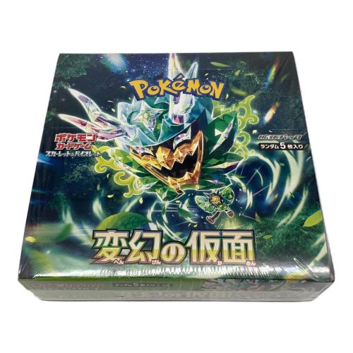 ポケモンカード 未開封品 シュリンク付 変幻の仮面 拡張パック スカーレット&バイオレット