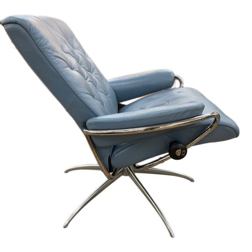 Ekornes (エコーネス) 1人掛けソファー グレー 227 ストレスレスチェア  ローバック メトロ