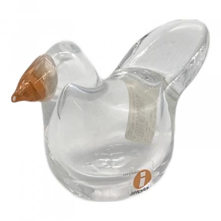 iittala (イッタラ) シエッポ バードバイトイッカ クリア×オレンジ