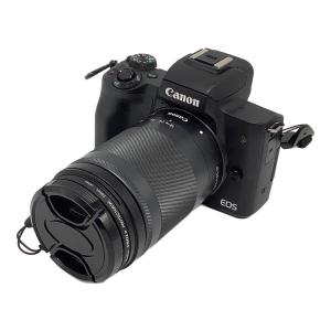 CANON (キヤノン) ミラーレス一眼カメラ EOS KISS M レンズ:EF-M 18-150mm