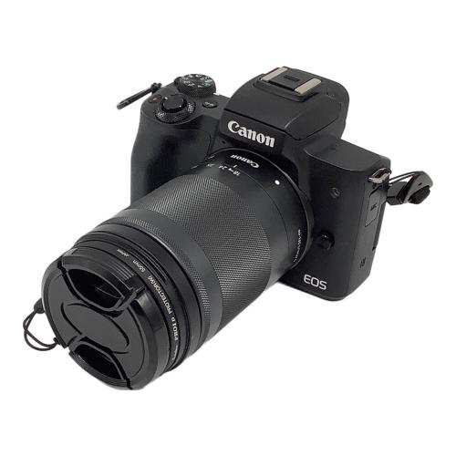 CANON (キヤノン) ミラーレス一眼カメラ EOS KISS M レンズ:EF-M 18-150mm