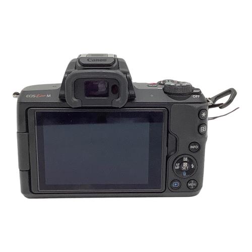 CANON (キヤノン) ミラーレス一眼カメラ EOS KISS M レンズ:EF-M 18-150mm