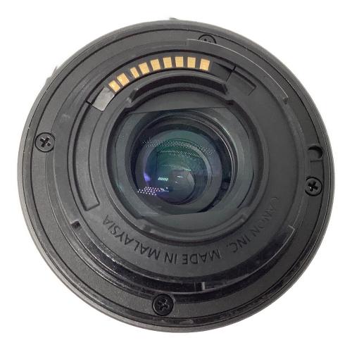 CANON (キヤノン) ミラーレス一眼カメラ EOS KISS M レンズ:EF-M 18-150mm