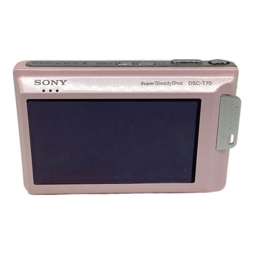 SONY (ソニー) コンパクトデジタルカメラ DSC-T70 830万画素 1/2.5型CCD 専用電池 メモリースティック対応 -