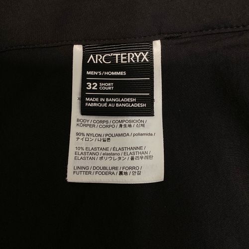 ARC'TERYX (アークテリクス) CRONIN PANT メンズ SIZE 81cm (W32) ブラック 直営店限定モデル X0000077000