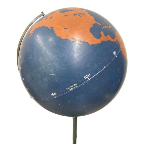 ミリタリーグローブ地球儀 ANTIQUE MILITARY AVIATION TRAINING GLOBE