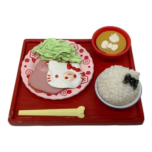 HELLO KITTY (ハローキティ) ハローキティ リーメント はろうきてぃ ほかほか食堂 1.2.3.6セット