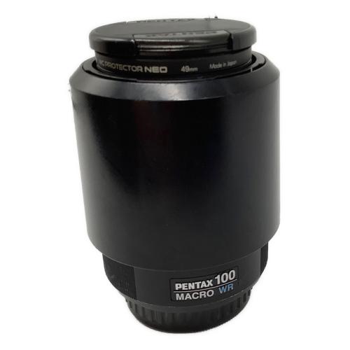 PENTAX (ペンタックス) マクロレンズ smc PENTAX-D FA MACRO 100mm F2.8 WR 望遠マクロレンズ
