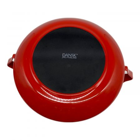 DANSK (ダンスク) 18cm両手鍋 チリレッド KOBENSTYLE｜トレファクONLINE