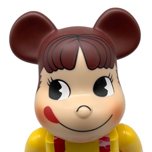 BE@RBRICK (ベアブリック) フィギュア BAPE ペコちゃん 100%&400% レッド