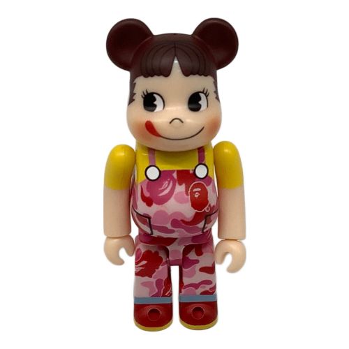 BE@RBRICK (ベアブリック) フィギュア BAPE ペコちゃん 100%&400% レッド