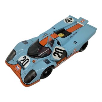 GULF (ガルフ) モデルカー ボンネット塗装剥げ有 本体のみ オートアート 1/18 PORXCHE 917K STEVE MCQUEEN