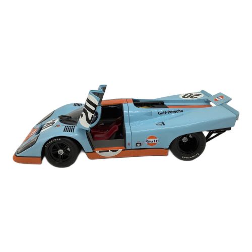 GULF (ガルフ) モデルカー ボンネット塗装剥げ有 本体のみ オートアート 1/18 PORXCHE 917K STEVE MCQUEEN