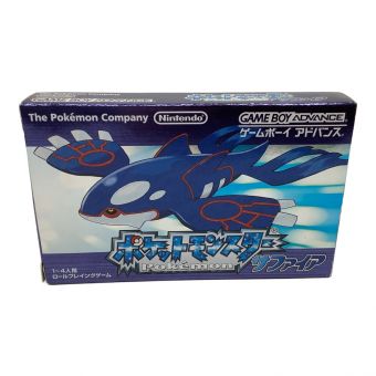 Nintendo (ニンテンドー) ゲームボーイアドバンス用ソフト 内部時計電池寿命 ポケットモンスターサファイア CERO A (全年齢対象)
