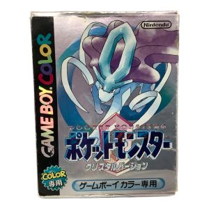 Nintendo (ニンテンドー) ゲームボーイカラー用ソフト ポケットモンスタークリスタルバージョン CERO A (全年齢対象)