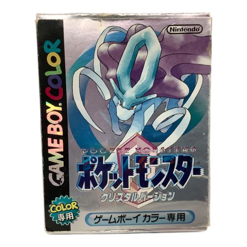 Nintendo (ニンテンドー) ゲームボーイカラー用ソフト ポケットモンスタークリスタルバージョン CERO A (全年齢対象)