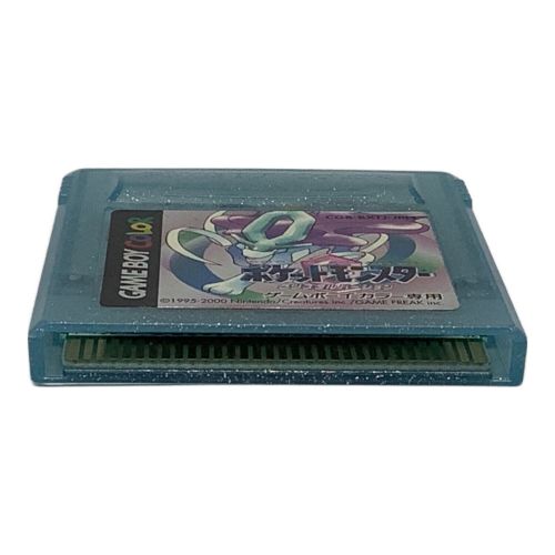 Nintendo (ニンテンドー) ゲームボーイカラー用ソフト ポケットモンスタークリスタルバージョン CERO A (全年齢対象)