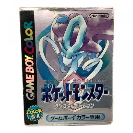 【美品級】※ソフトなし ポケットモンスター　クリスタルバージョン　ゲームボーイ Nintendo (ニンテンドー) ゲームボーイカラー用ソフト