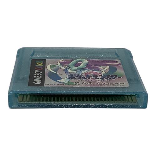 Nintendo (ニンテンドー) ゲームボーイカラー用ソフト ポケットモンスタークリスタルバージョン CERO A (全年齢対象)