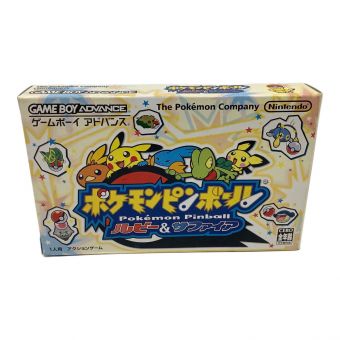 Nintendo (ニンテンドー) ゲームボーイアドバンス用ソフト 動作確認済み ポケモンピンボールルビー＆サファイア CERO A (全年齢対象)