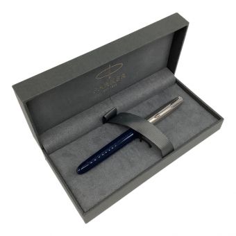 PARKER (パーカー) 万年筆 ミッドナイトブルー ペン先 F:細字 ※インク無し PK2123504 未使用品