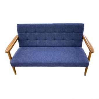 カリモク60 (カリモクロクマル) Kチェア タープブルー 342 3人掛けソファー