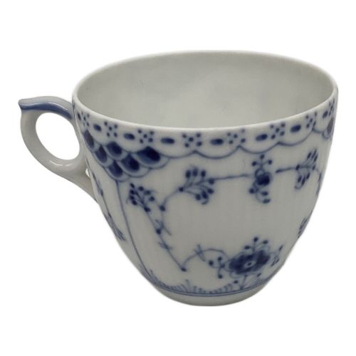 ROYAL COPENHAGEN (ロイヤル・コペンハーゲン) カップ&ソーサー 180ml ブルーフルーテッド・ハーフレース