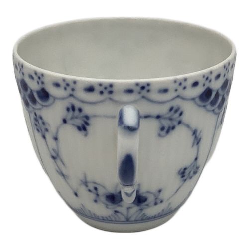ROYAL COPENHAGEN (ロイヤル・コペンハーゲン) カップ&ソーサー 180ml ブルーフルーテッド・ハーフレース