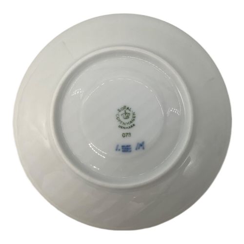 ROYAL COPENHAGEN (ロイヤル・コペンハーゲン) カップ&ソーサー 180ml ブルーフルーテッド・ハーフレース 未使用品