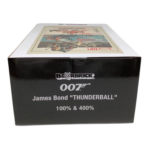 BEAR BRICK (ベアブリック) フィギュア James Bond "THUNDERBALL" 100％＆400％