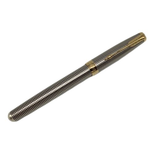 PARKER (パーカー) 万年筆 ブラック×ゴールド シズレGT 18金 ソネット チェック