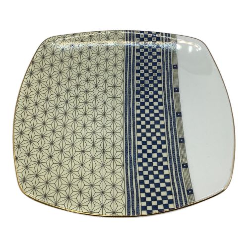 Wedgwood (ウェッジウッド) スクエアプレート 廃盤品 19x19x2.5cm サムライ