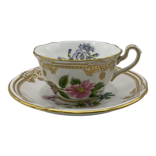 spode (スポード) カップ&ソーサー 金彩 スタッフォードフラワー