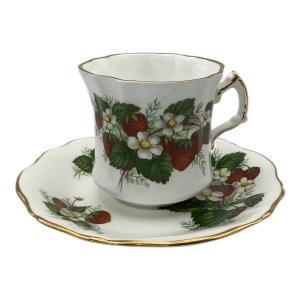 HAMMERSLEY (ハマースレイ) カップ&ソーサー イングランド製 ストロベリーライプ