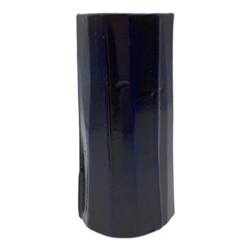 仙太郎窯 花瓶 安藤 工 彩文花生