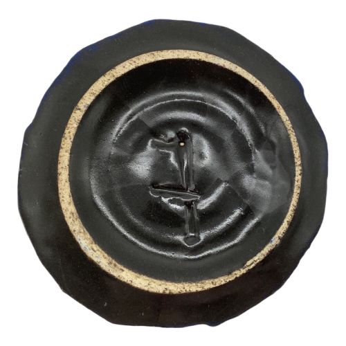 仙太郎窯 花瓶 安藤 工 彩文花生