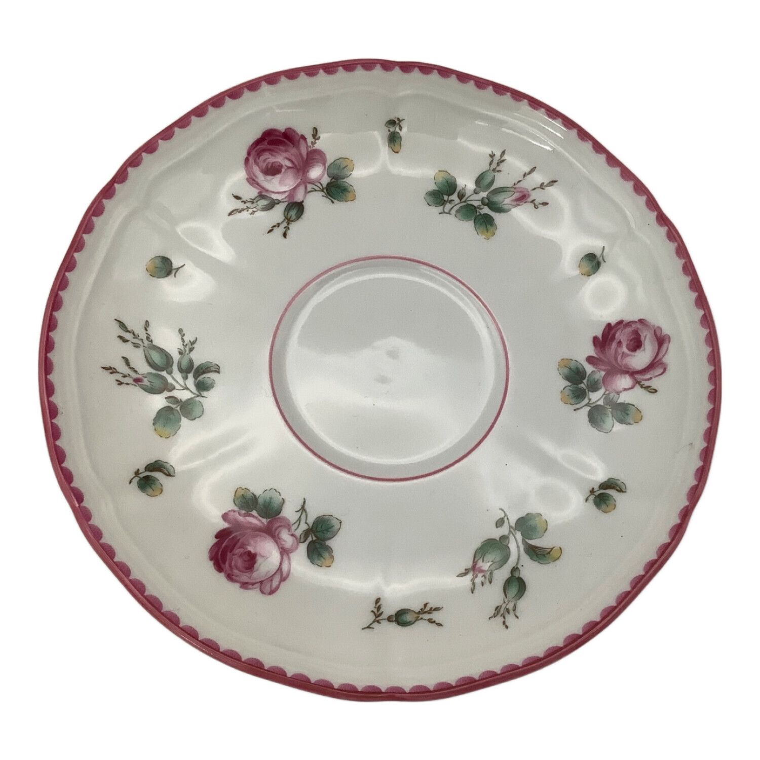 リチャードジノリ　Richard Ginori　ローズ 4枚　26㎝ 　廃盤 RICHARD GINORI (リチャードジノリ) カップ&ソーサー アンティーク