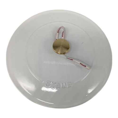 Staub (ストウブ) ブレイザー・ソテーパン SIZE 24cm ホワイト