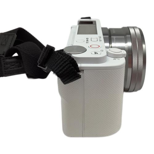 SONY デジタル一眼レフカメラ VLOGCAM パワーズームレンズキット ZV-E10 2500万画素 APS-C 専用電池 SDXCカード対応 ISO100～32000 Hi+時：最高約11コマ/秒 1/4000～30秒 5783483