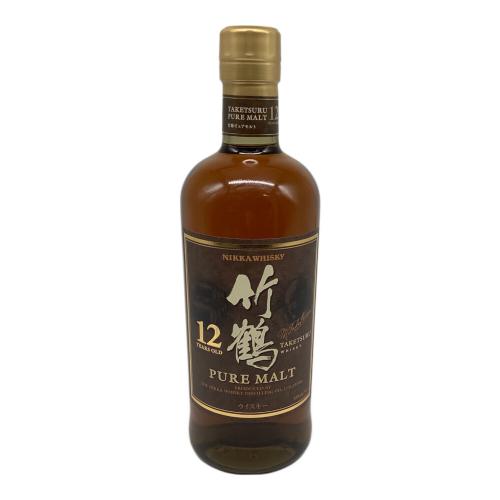 ニッカ ジャパニーズウィスキー 700ml 竹鶴 ピュアモルト 12年 未開封