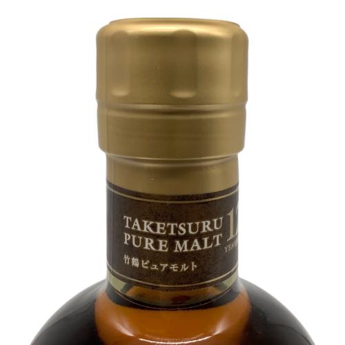 ニッカ ジャパニーズウィスキー 700ml 竹鶴 ピュアモルト 12年 未開封