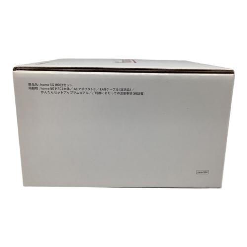 SHARP (シャープ) ルーター HR02 docomo home 5G