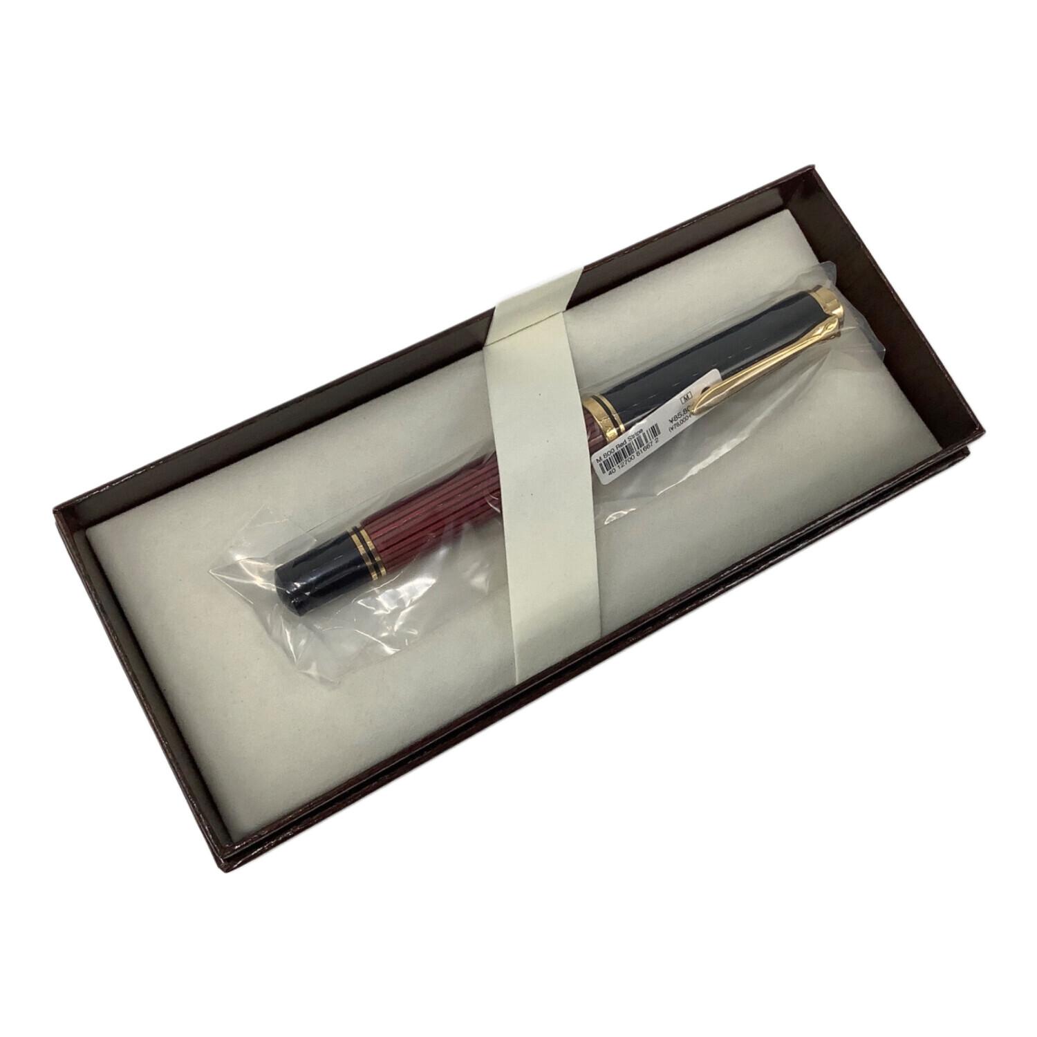 PELIKAN ペリカン 万年筆 スーベレーン レッドストライプ ペン先14C 