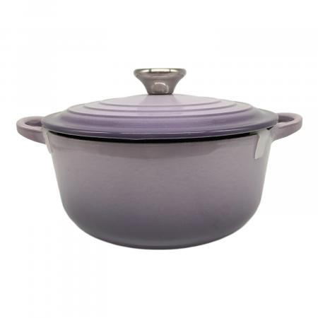 もこもこLE CREUSET パープル 両手鍋 もこもこ様専用LE CREUSET パープル 両手鍋