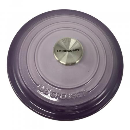 LE CREUSET (ルクルーゼ) 両手鍋 ブルーベルパープル ココットロンド