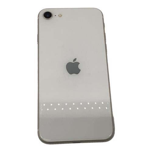 Apple (アップル) iPhone SE(第3世代) 3K433J/A サインアウト確認済 359968973894897 ○ au 修理履歴無し 64GB バッテリー:Sランク(100%) 程度:Bランク iOS