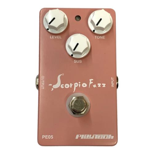 PlayTech (プレイテック) エフェクター PE05 箱有り Scorpio Fuzz